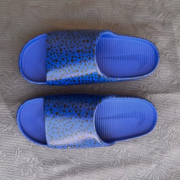 Nike Calm Slide Electric Pack- Racer Blue. Unisex, M8 / W9 - Picture 3 of 9